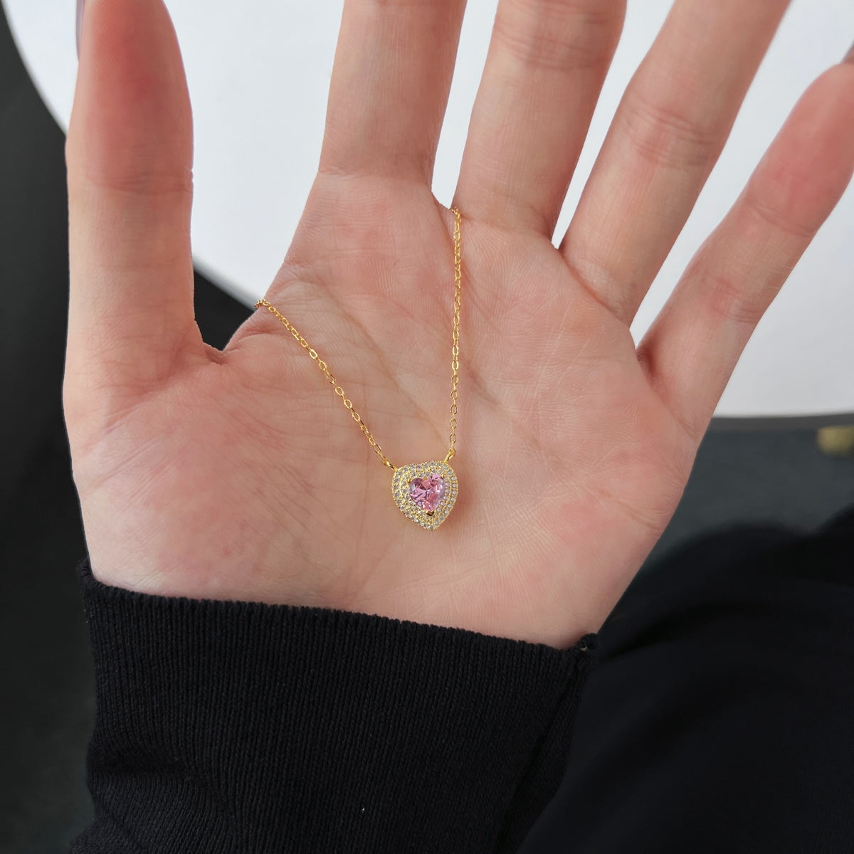 [ELAN LUXE]Exquisite Heart Shape Necklace