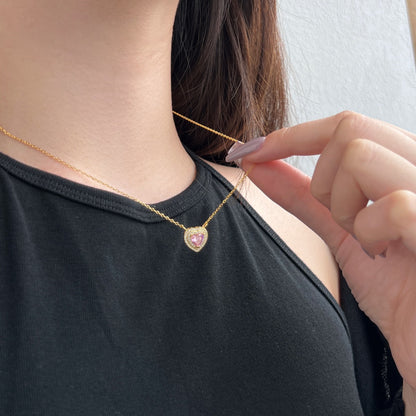 [ELAN LUXE]Exquisite Heart Shape Necklace