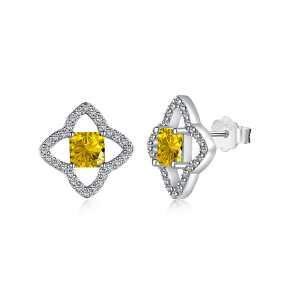 [ELAN LUXE]Elegant Star Shape Princess Cut Daily Earrings