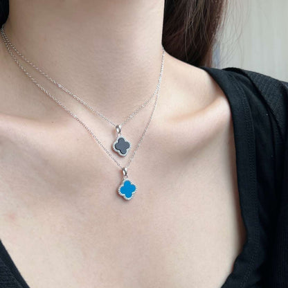 [ELAN LUXE]Dainty Flower Shape Necklace