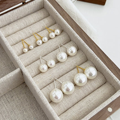 [ELAN LUXE]Delicate Pearl Earrings