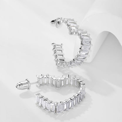 [ELAN LUXE]Radiant Heart Cutout Earrings