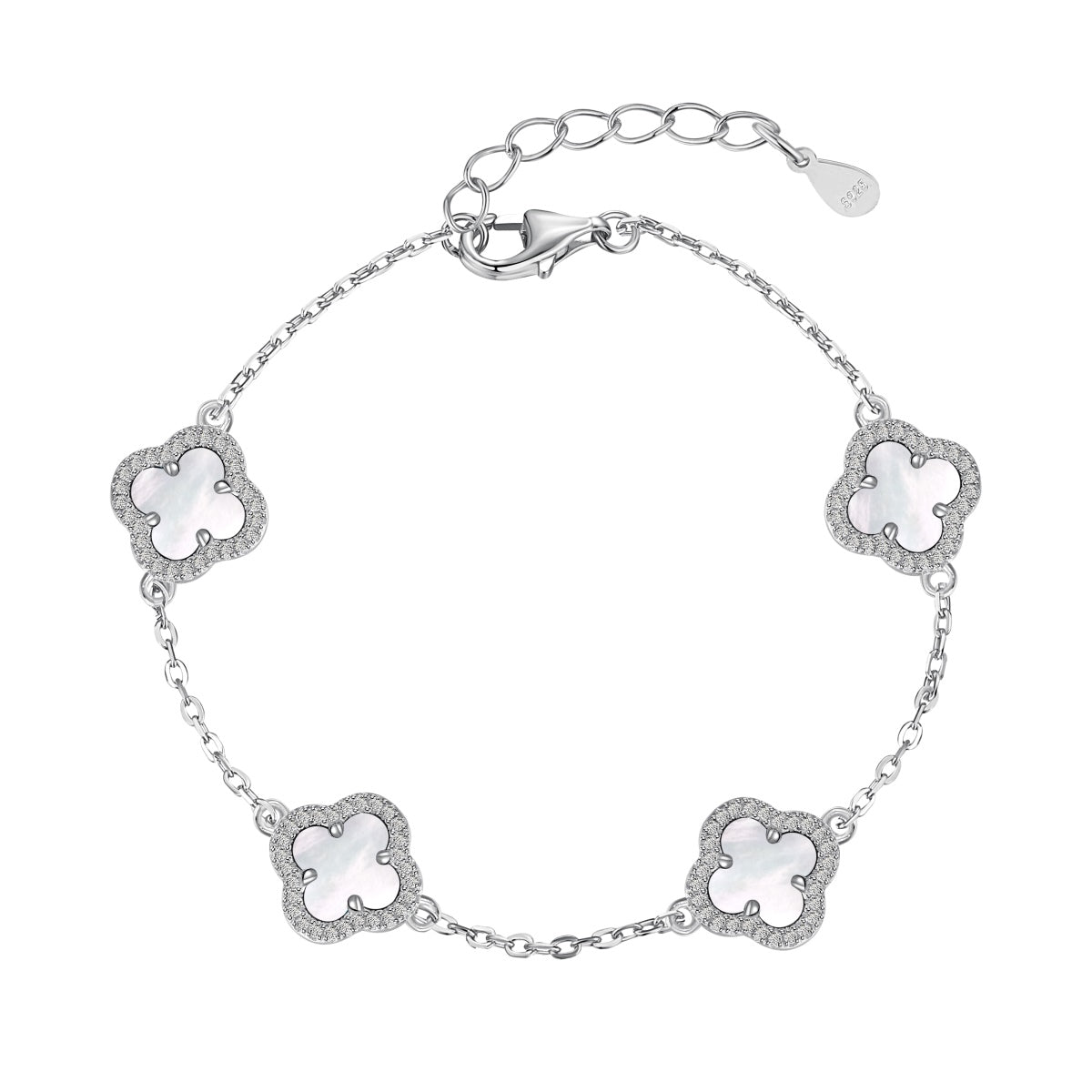 [ELAN LUXE]Four-Leaf Clover Exquisite Bracelet