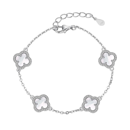 [ELAN LUXE]Four-Leaf Clover Exquisite Bracelet