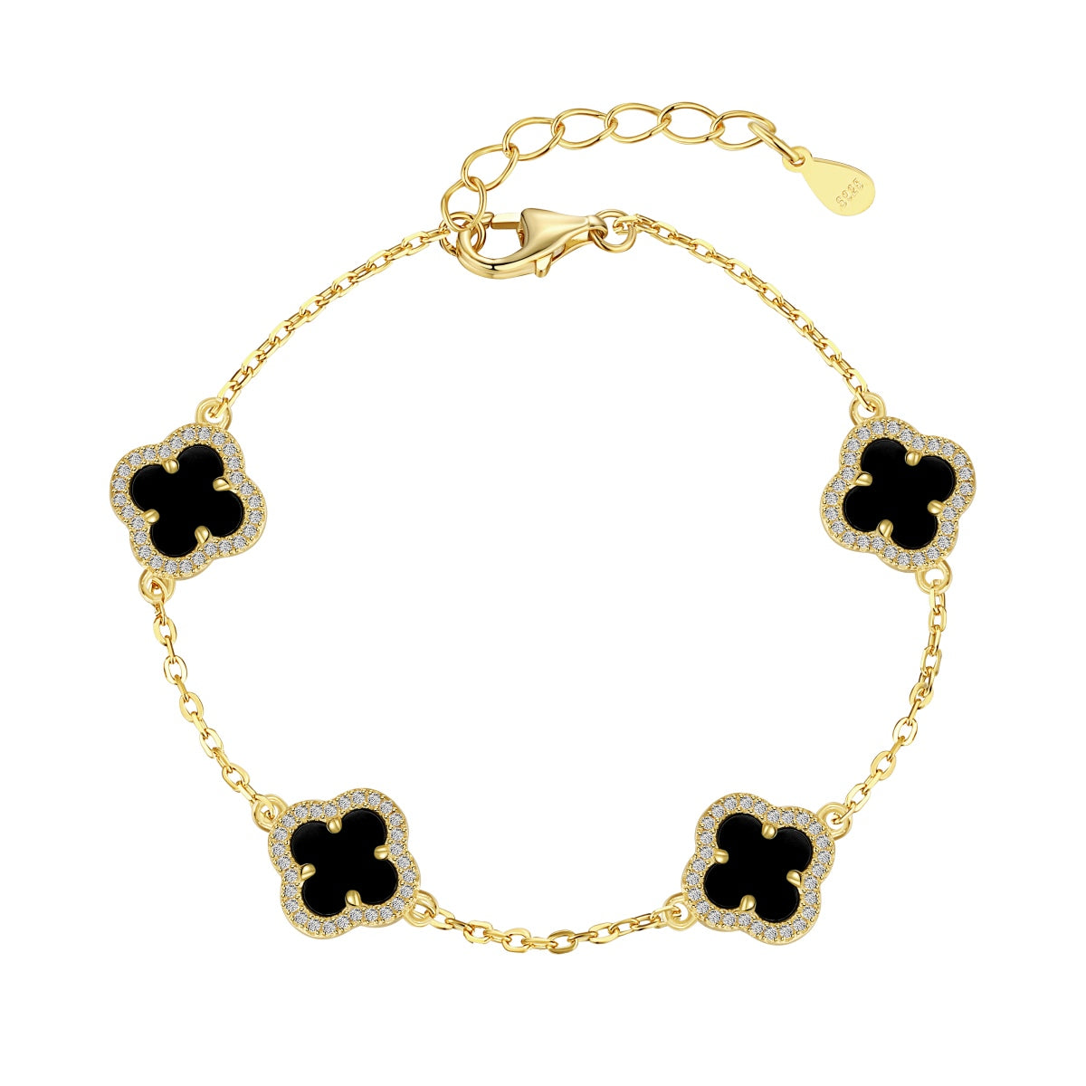 [ELAN LUXE]Four-Leaf Clover Exquisite Bracelet