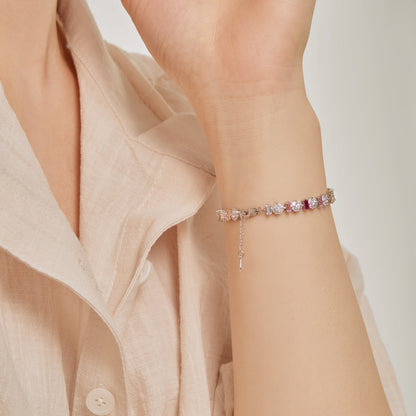 [ELAN LUXE]Radiant Colorful Round Shape Daily Bracelet