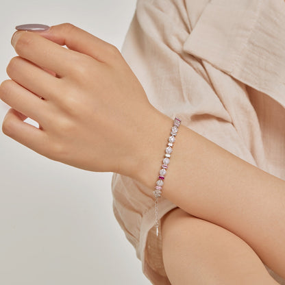 [ELAN LUXE]Radiant Colorful Round Shape Daily Bracelet
