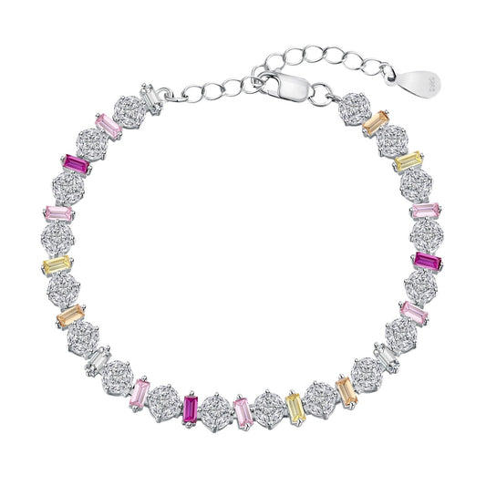 [ELAN LUXE]Radiant Colorful Round Shape Daily Bracelet