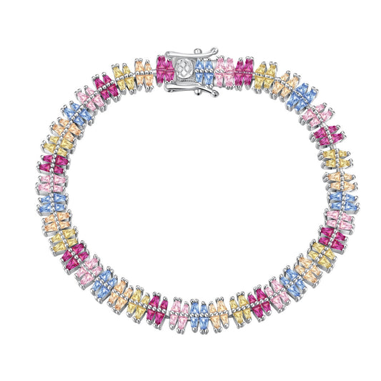 [ELAN LUXE]Sparkling Exquisite Multi Cut Party Bracelet