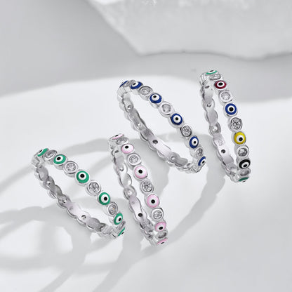 [ELAN LUXE]Sparkling Vibrant Round Shape Daily Ring