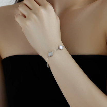 [ELAN LUXE]Four-Leaf Clover Exquisite Bracelet