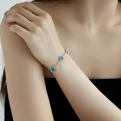 [ELAN LUXE]Four-Leaf Clover Exquisite Bracelet