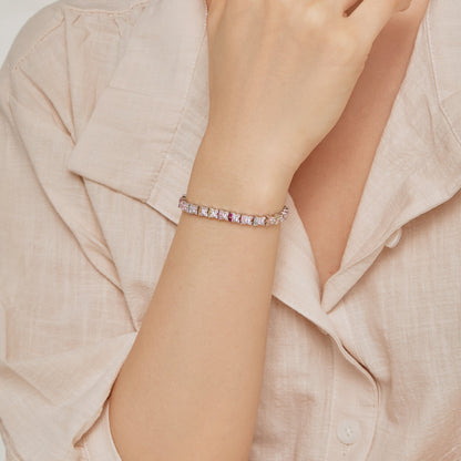 [ELAN LUXE]Unique Colorful Flower Shape Daily Bracelet