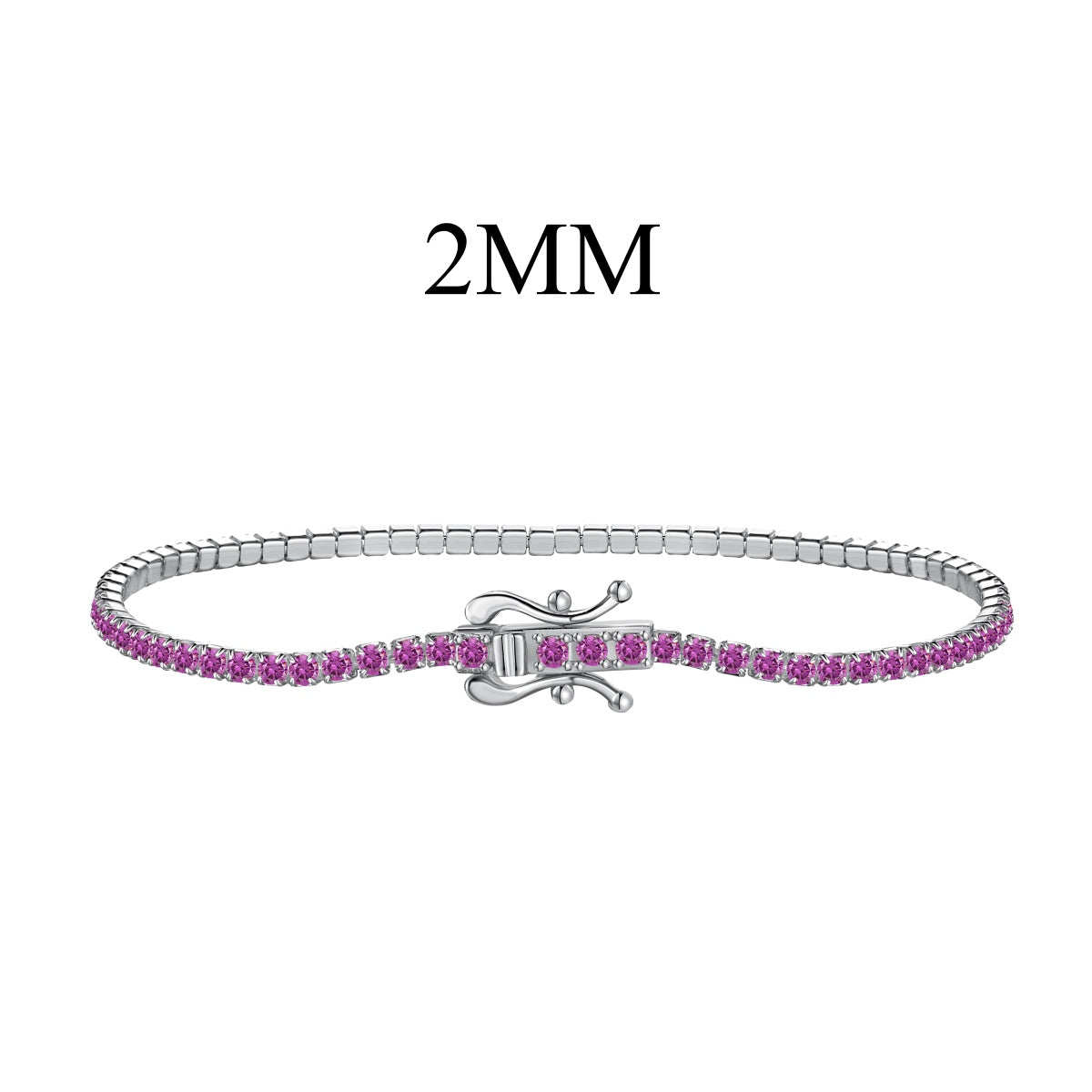 [ELAN LUXE]Radiant Colorful Round Cut Party Bracelet