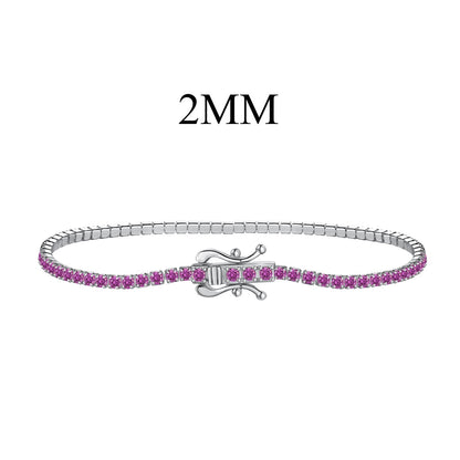 [ELAN LUXE]Radiant Colorful Round Cut Party Bracelet