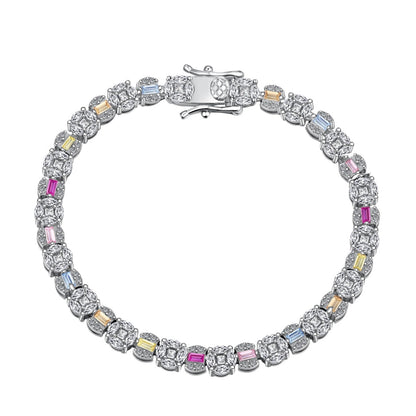 [ELAN LUXE]Dazzling Radiant Multi Cut Daily Bracelet