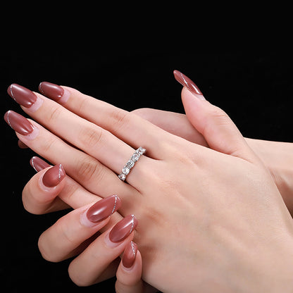 [ELAN LUXE]Eternity Round Cut Tennis Ring