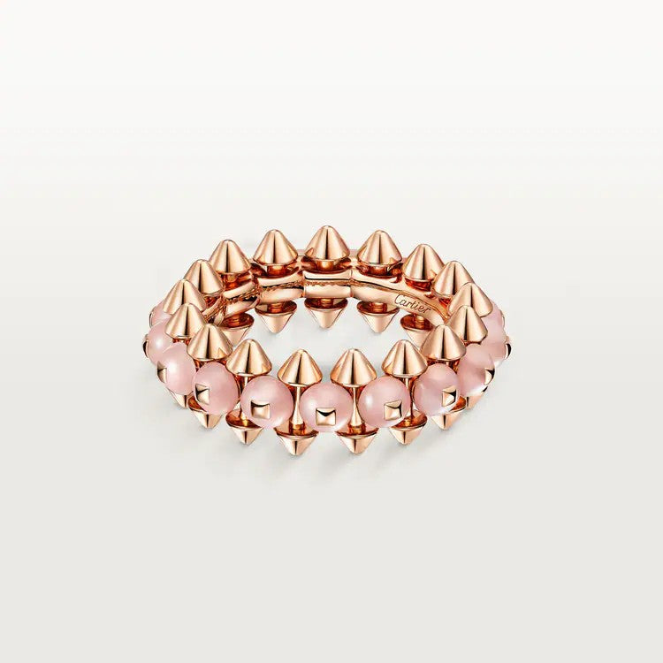 [ELAN LUXE]CLASH 7.9MM AGATE CHALCEDONY RING