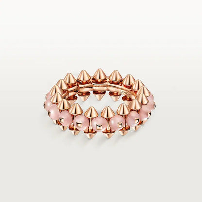 [ELAN LUXE]CLASH 7.9MM AGATE CHALCEDONY RING