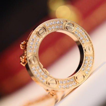[ELAN LUXE]LOVE NECKLACE ADJUSTABLE ROSE GOLD