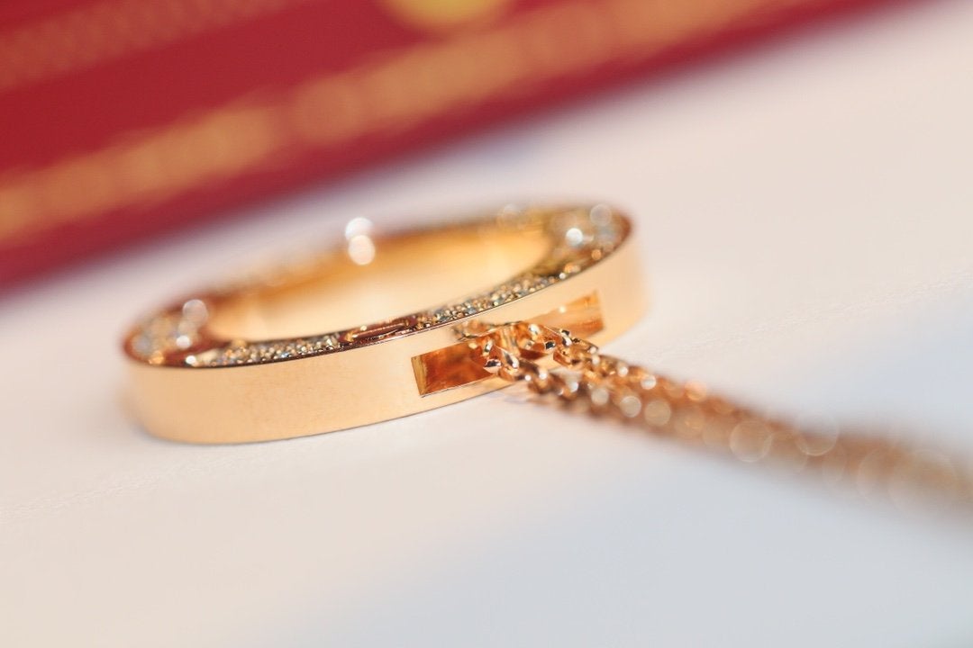 [ELAN LUXE]LOVE NECKLACE ADJUSTABLE ROSE GOLD