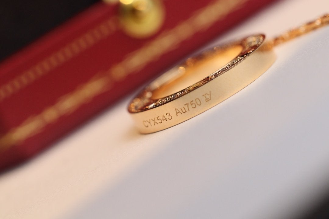 [ELAN LUXE]LOVE NECKLACE ADJUSTABLE ROSE GOLD