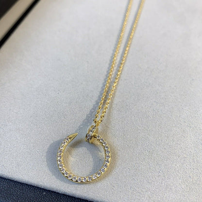 [ELAN LUXE]JUSTE NECKLACE GOLD DIAMONDS