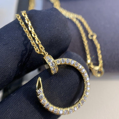 [ELAN LUXE]JUSTE NECKLACE GOLD DIAMONDS