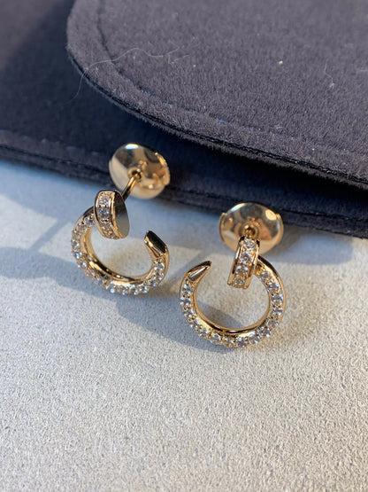 [ELAN LUXE]JUSTE EARRINGS GOLD DIAMONDS