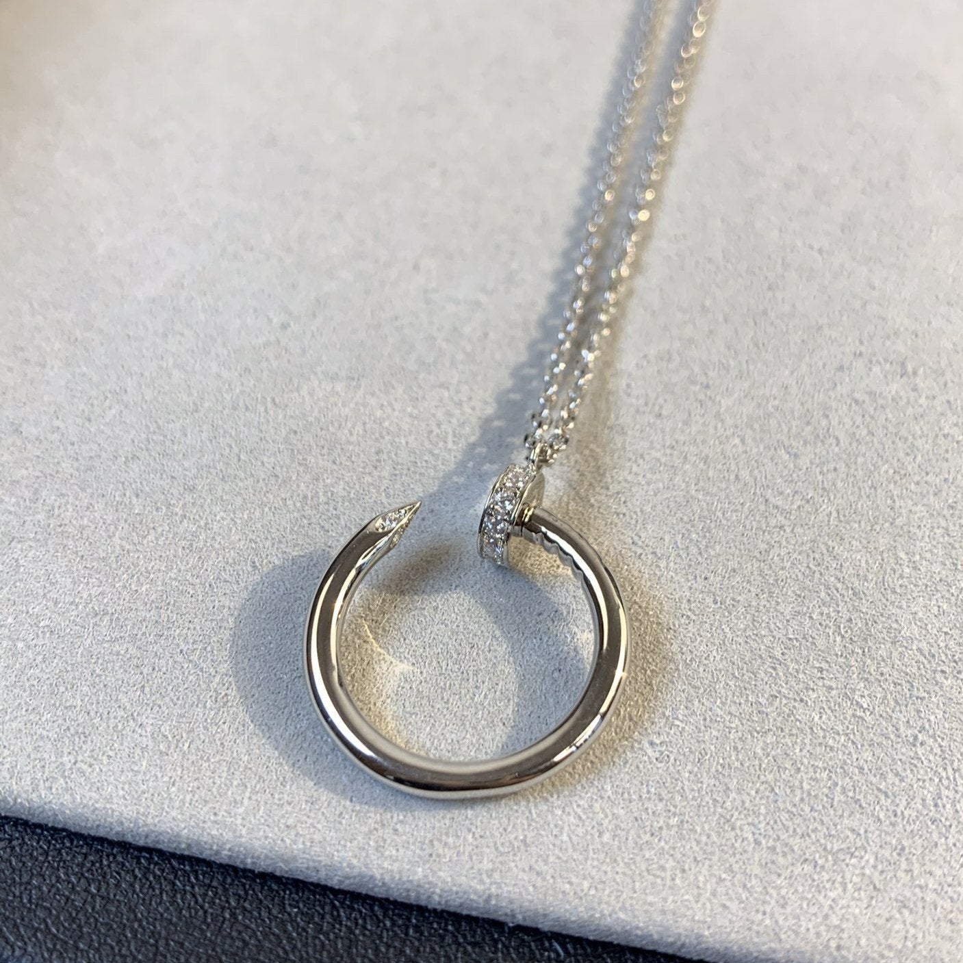 [ELAN LUXE]JUSTE NECKLACE SILVER