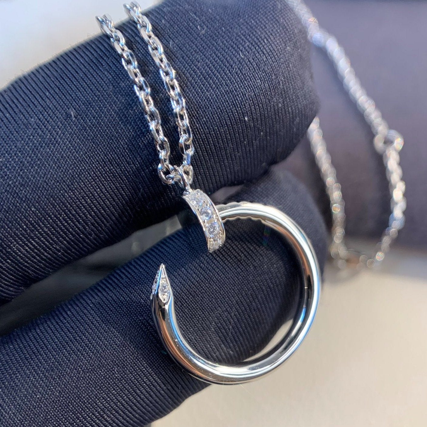 [ELAN LUXE]JUSTE NECKLACE SILVER