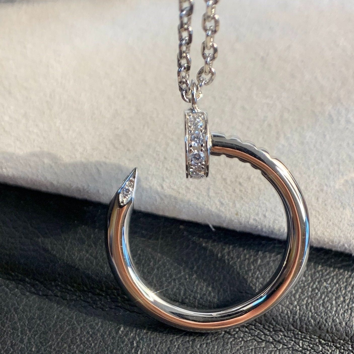 [ELAN LUXE]JUSTE NECKLACE SILVER