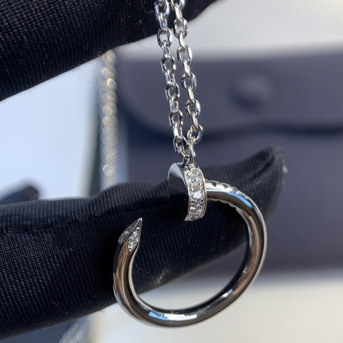 [ELAN LUXE]JUSTE NECKLACE SILVER