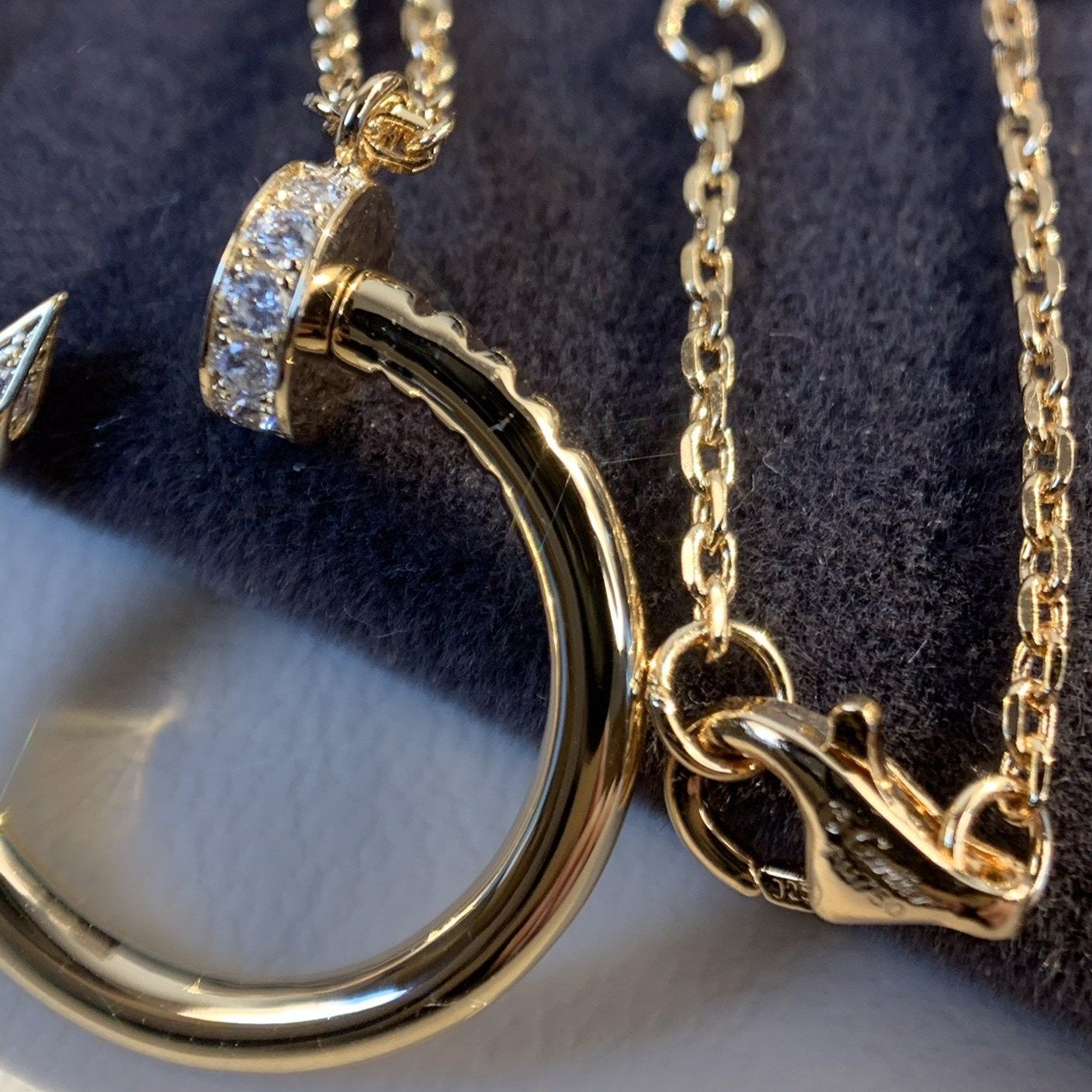 [ELAN LUXE]JUSTE NECKLACE PINK GOLD