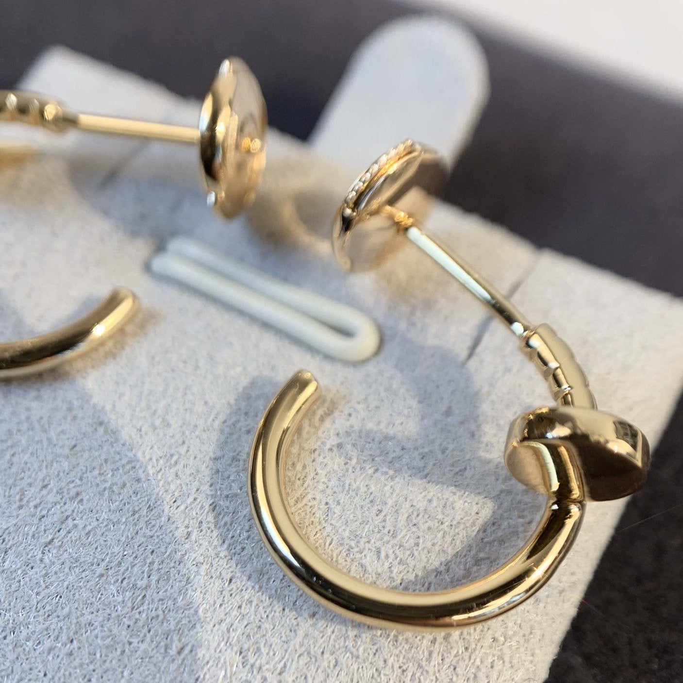 [ELAN LUXE]JUSTE EARRINGS PINK GOLD
