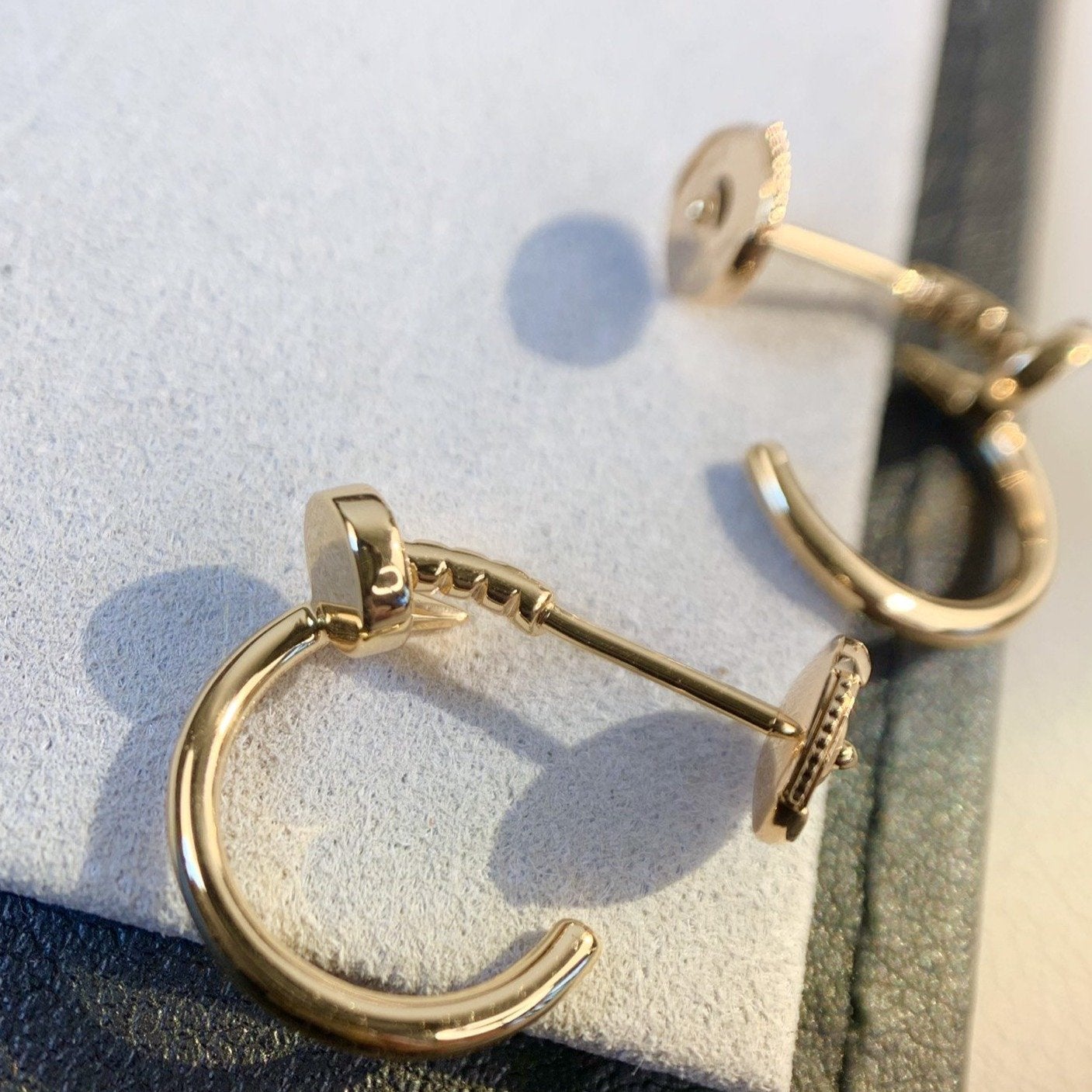 [ELAN LUXE]JUSTE EARRINGS PINK GOLD