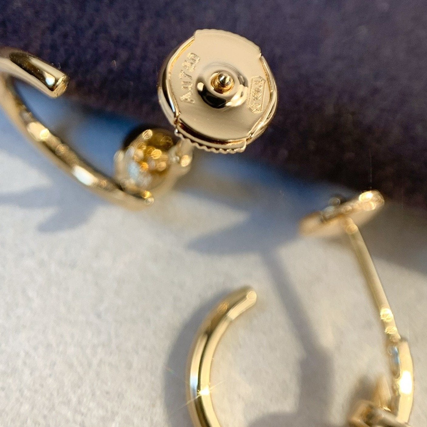 [ELAN LUXE]JUSTE EARRINGS PINK GOLD