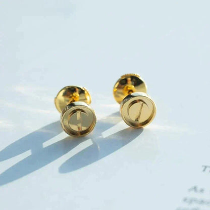 [ELAN LUXE]LOVE EARRINGS GOLD 10MM