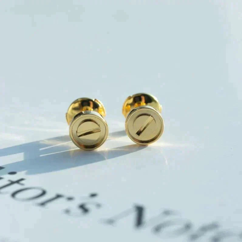 [ELAN LUXE]LOVE EARRINGS GOLD 10MM