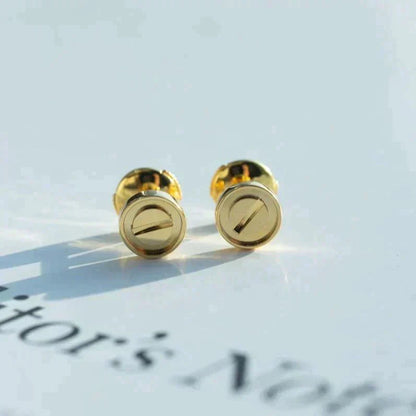 [ELAN LUXE]LOVE EARRINGS GOLD 10MM