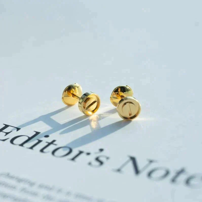 [ELAN LUXE]LOVE EARRINGS GOLD 10MM