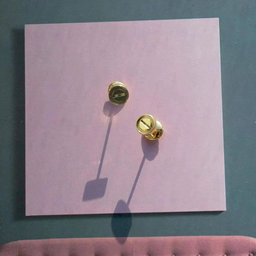 [ELAN LUXE]LOVE EARRINGS GOLD 10MM