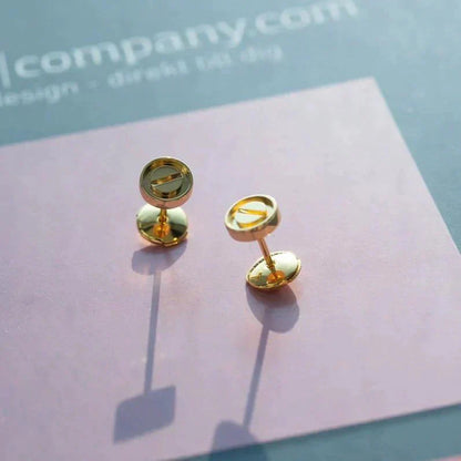 [ELAN LUXE]LOVE EARRINGS GOLD 10MM