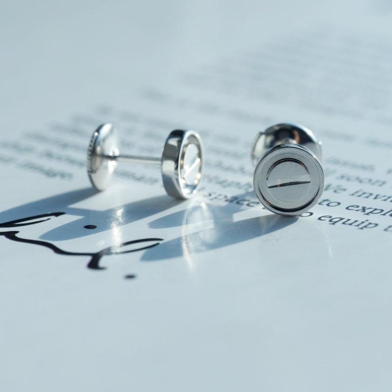 [ELAN LUXE]LOVE EARRINGS SILVER 10MM