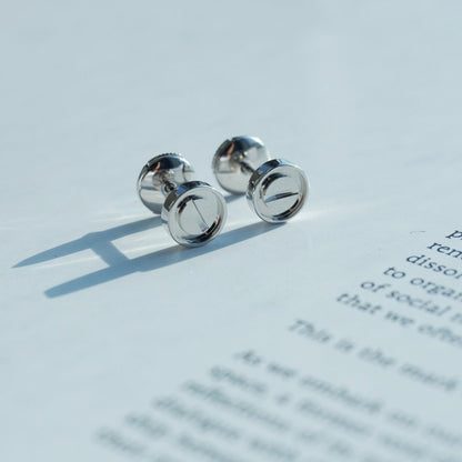 [ELAN LUXE]LOVE EARRINGS SILVER 10MM