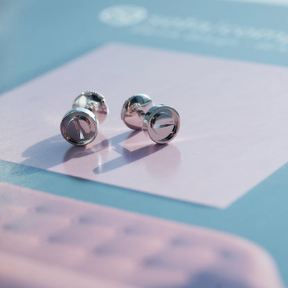 [ELAN LUXE]LOVE EARRINGS SILVER 10MM