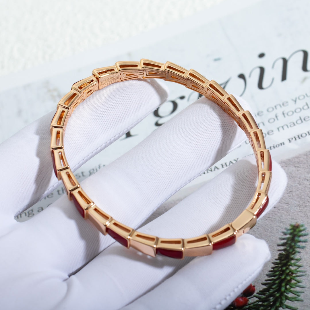 [ELAN LUXE]SERPENTI BRACELET PINK GOLD RUBELLITE