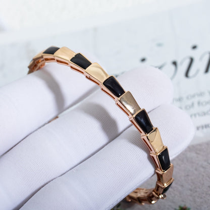 [ELAN LUXE]SERPENTI BRACELET PINK GOLD ONYX