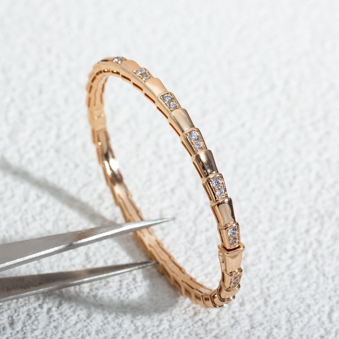 [ELAN LUXE]SERPENTI BRACELET PINK GOLD DIAMOND