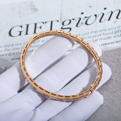 [ELAN LUXE]SERPENTI SMALL BRACELET PINK GOLD DIAMOND